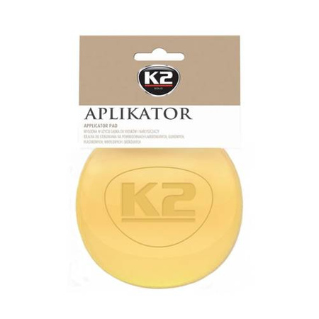 K2 aplikator - gąbka do nakładania wosku i past polerskich