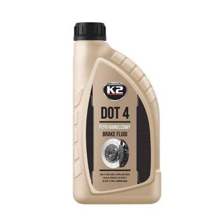 K2 płyn DOT-4 płyn do układu hamulcowego 1L