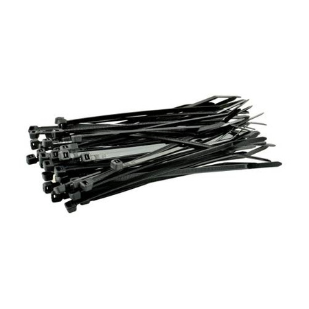 Opaski kablowe plastikowe - trytki czarne 4,8x500mm 100szt