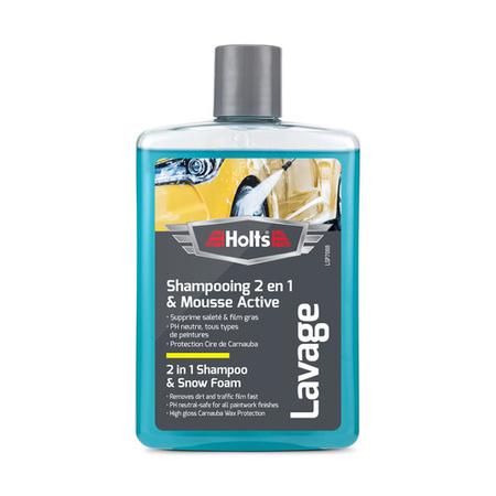 Holts szampon 2w1 wosk + aktywna piana (neutralne pH) 475ml
