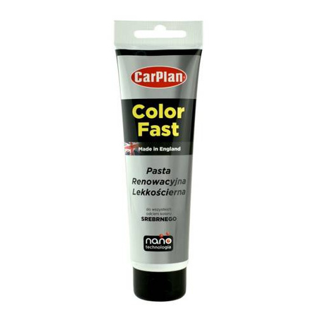 CarPlan T-CUT Color Fast - Nano pasta koloryzująca do usuwania rys Srebrna 150g