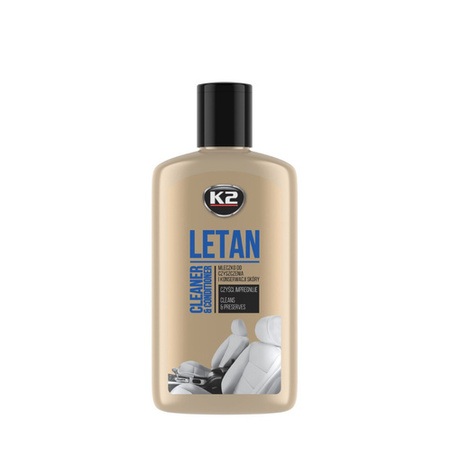 K2 Letan mleczko do czyszczenia i konserwacji skóry 250ml